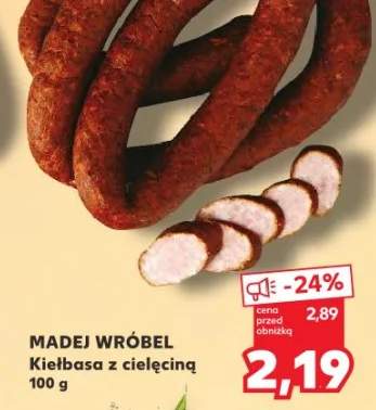 kiełbasa z cielęciną