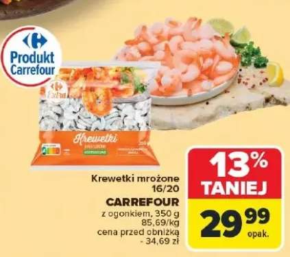 krewetki mrożone
