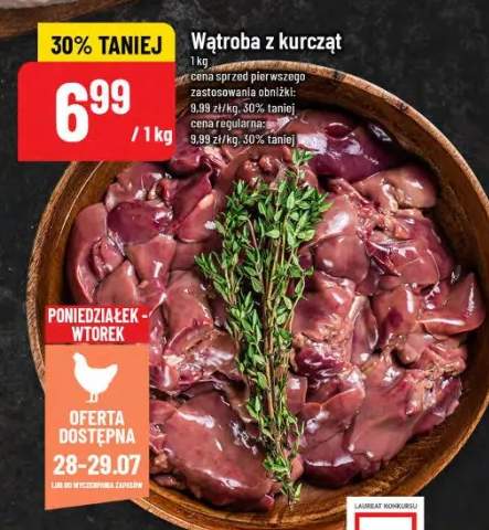 wątroba z kurcząt