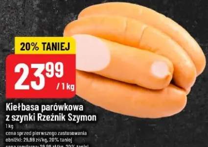 kiełbasa parówkowa