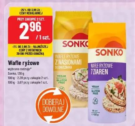 wafle ryżowe