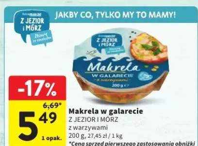 makrela w galarecie