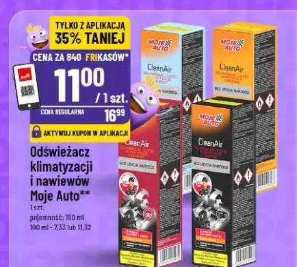 odświeżacz klimatyzacji