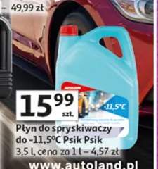 płyn do spryskiwaczy