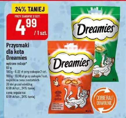 przysmaki dla kota