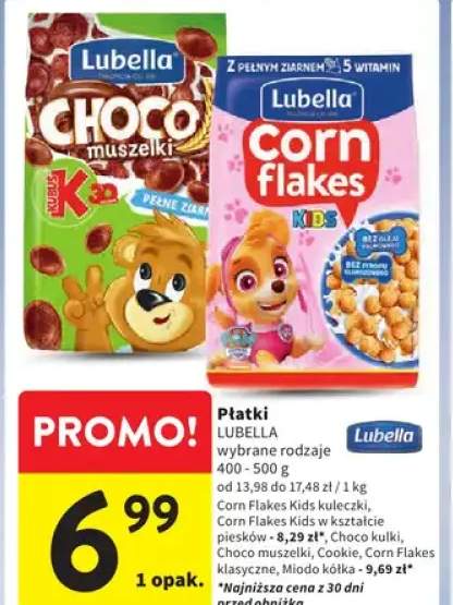 płatki śniadaniowe