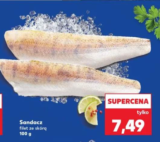 sandacz filet