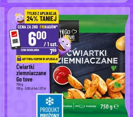 ćwiartki ziemniaków