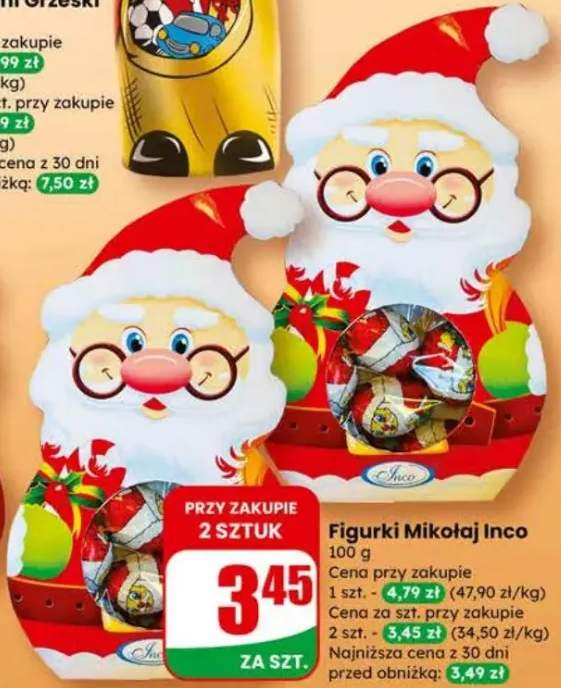 mikołaj z czekolady