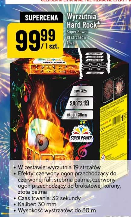 fajerwerki wyrzutnia