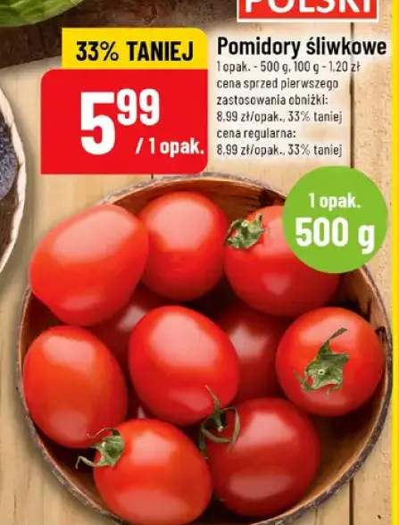 pomidory śliwkowe