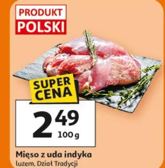 mięso z uda indyka