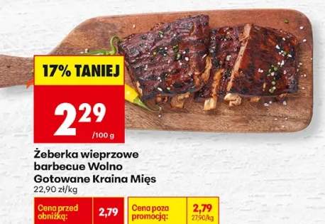 żeberka wieprzowe wolno gotowane