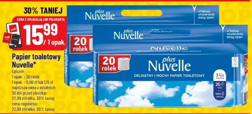 Papier toaletowy Nuvelle