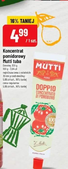 Koncentrat pomidorowy tuba