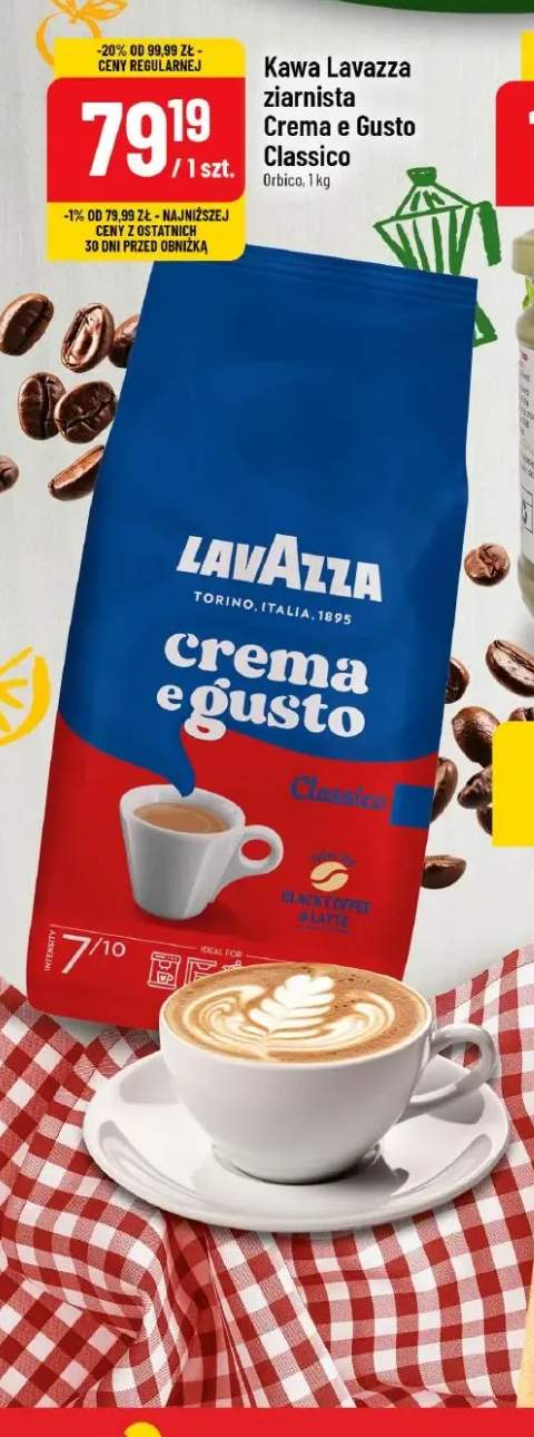 Kawa ziarnista Crema e Gusto Classico
