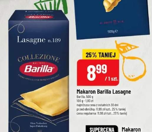 Makaron Lasagne