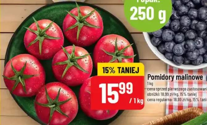 Pomidory malinowe