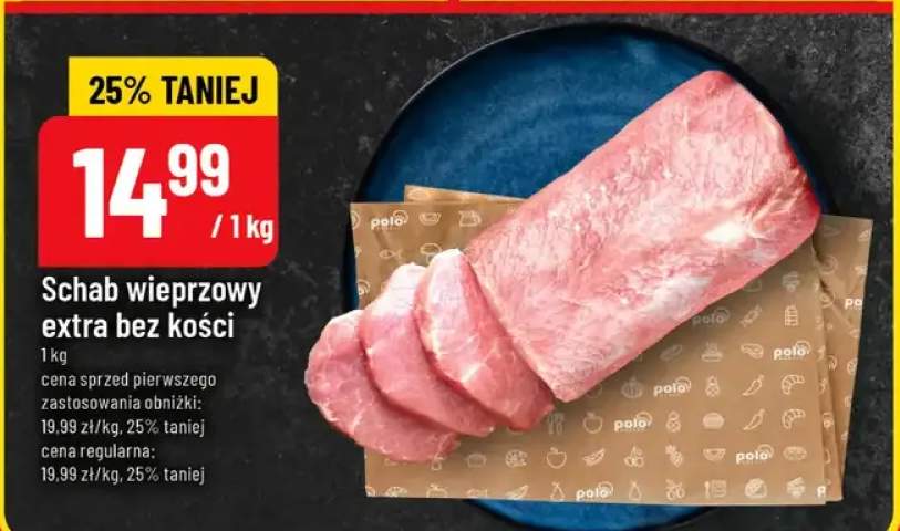 Schab wieprzowy extra bez kości
