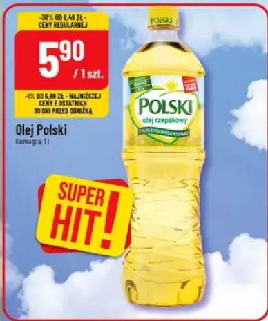 Olej Polski rzepakowy