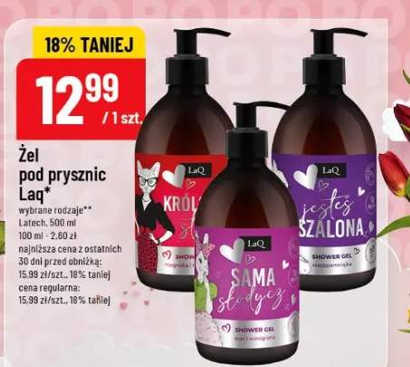 Żel pod prysznic wybrane rodzaje