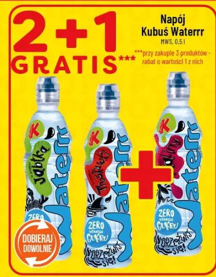 Napój Kubus Waterrr MWS