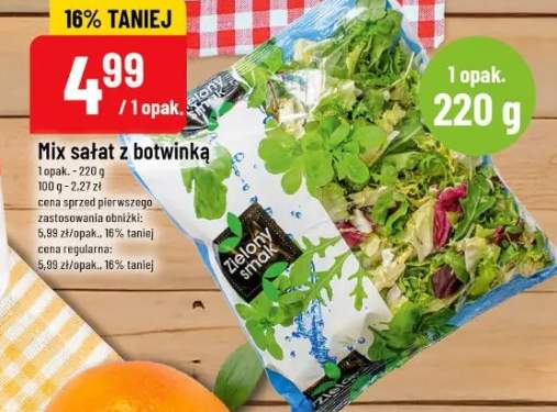 Mix sałat z botwinką