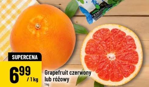 Grapefruit czerwony lub różowy