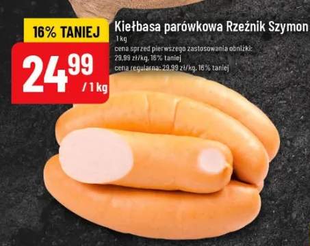 Kiełbasa parówkowa Rzeźnik Szymon