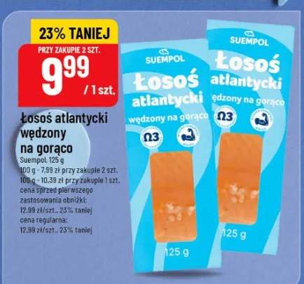 Łosoś atlantycki wędzony na gorąco