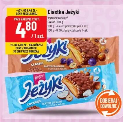 Ciastka jeżyki
