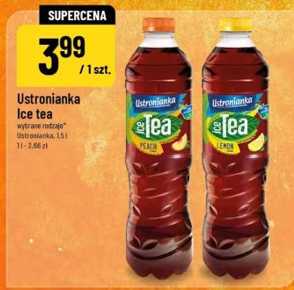 Ice tea Ustronianka wybrane rodzaje