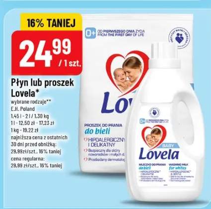 Płyn lub proszek do prania