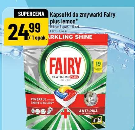 Kapsułki do zmywarki plus lemon