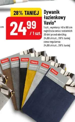 Dywanik łazienkowy 40 cm x 60 cm