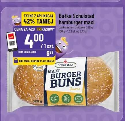 Bułka hamburger maxi