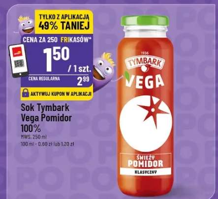 Sok Vega Pomidor 100%