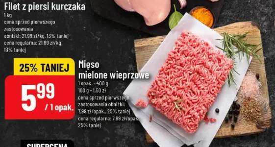 Filet z piersi kurczaka