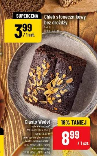 Chleb słonecznikowy bez drożdży