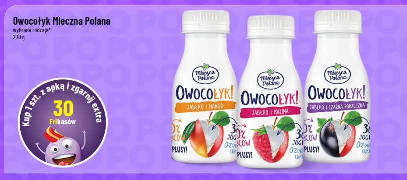 Owocołyk jabłko i malina