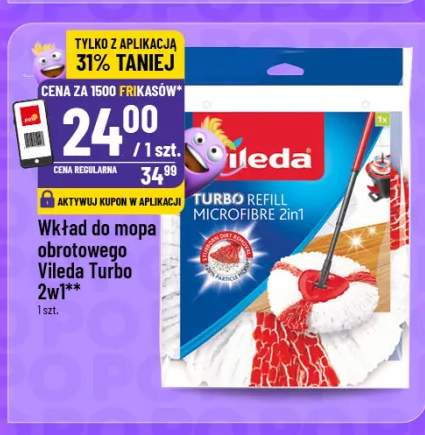 Wkład do mopa obrotowego Turbo 2w1