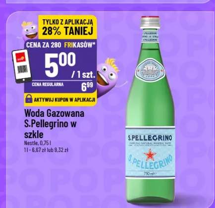 Woda gazowana w szkle