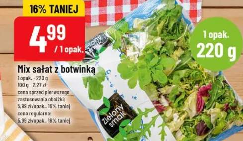 Mix sałat z botwinką