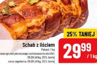 Schab z liściem