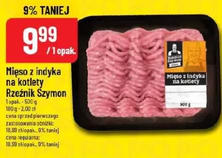 Mięso z indyka na kotlety Rzeźnik Szymon