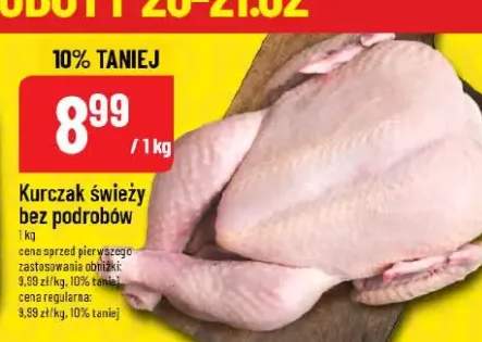 Kurczak świeży bez podrobów
