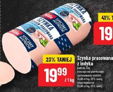 Szynka prasowana z indyka