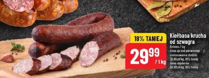 Kiełbasa krucha od szynawra