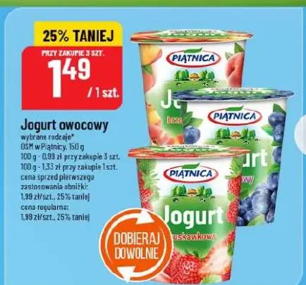 Jogurt owocowy