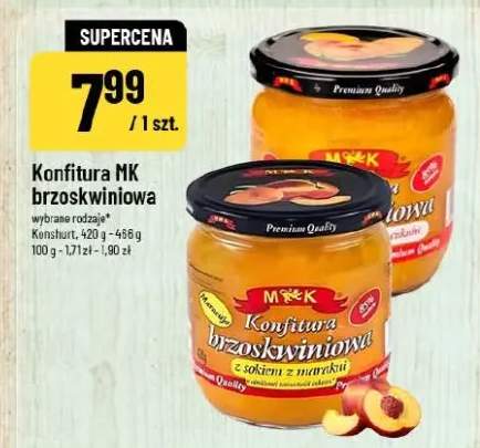 Konfitura MK brzoskwiniowa